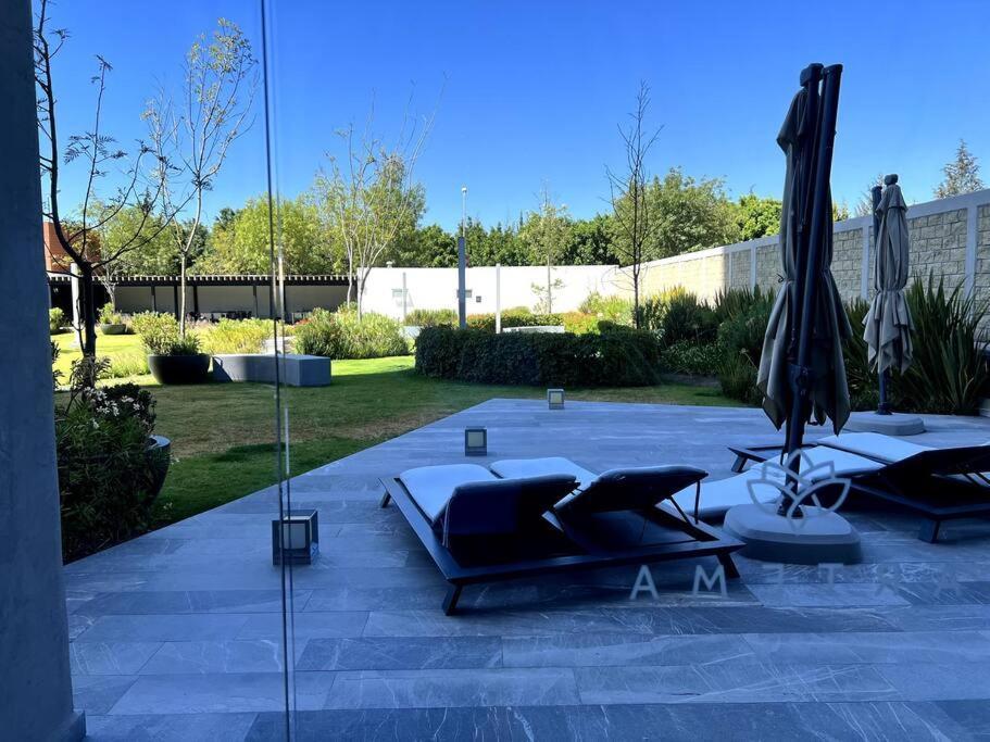 Luxury 3Br Apartment W Pool, Spa & Stunning Views Puebla Bagian luar foto